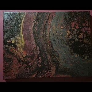 Acrylic Pour Painting